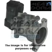 EGR GAS RECIRCULATION VALVE MD88117E MEAT & DORIA I