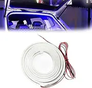 Dynamic Flowing Car Trunk Light Strip, Smart Car Trunk Led Atmosphere Light Strip, Universal Waterproof Cargo Ambient Lighting,for SUV Truck Trailers (Blue,2m/78in)