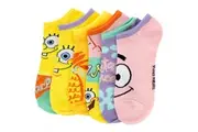 SpongeBob SquarePants Tarter Sauce Women's Ankle Socks 6-Pair Pack