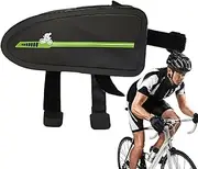 Top Tube Bikes Bag - Large Capacity Waterproof Bicycles Frame Bag,Weather-Resistant Anti-Slip Lightweight Bicycles Pouch for Road Cycling, Commuting
