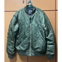 在飛比找蝦皮購物優惠-SUPERDRY  防風軍綠飛行外套  MA-1 軍裝