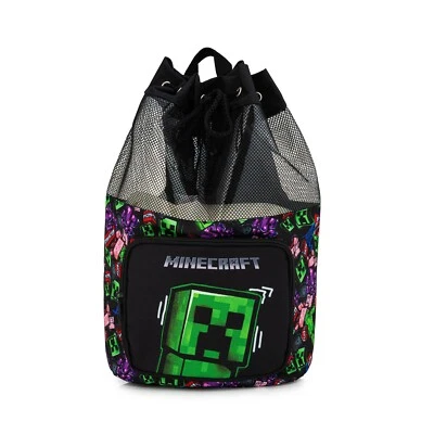 Minecraft Boys Swimming Bag | Boys Swim Bag | Boys Backpacks |P.E Bag for School