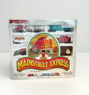 NOS Bachmann Mainstreet Express HO Electric Train Set 40-0484 Santa Fe Sealed