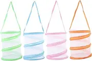 Visible Butterflies House Insect Mesh Cage 4pcs Insect Observation Tent Portable for Boys and Girls