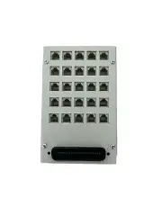 Leviton 41600-I Mini 25-Port Network Patch Panel - 25 x RJ-1