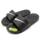 【NIKE 耐吉】拖鞋 Kawa Slide GS PS 女鞋 童鞋 大童 黑 黑底 白勾 軟底(819352-001)