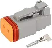 BIZOCA DT06-2S Automotive Connectors 2Pin Waterproof Cable Harness DT Series Male Female Pulg Factory(DT06-2S)