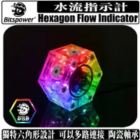 在飛比找蝦皮商城優惠-Bitspower Hexagon Flow Indicat
