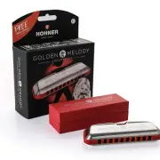 Hohner Progressive Series Golden Melody Harmonica in the Key of C