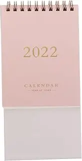 COHEALI 1Pc Desk Calendar Minimalist Desktop Calendar for Scheduling and Memo Writing Compact Office Planner for Home and Work Use