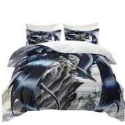 Stormchaser Cliff Dragons Quilt Cover