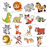 LEIAOLY Animals, Insects, Sea Animals (350 PCS) kids waterproof temporary tattoos,children's temporary tattoo toys,boy face tattoo stickers,Goody Bag Stuffers Party Bag Fillers