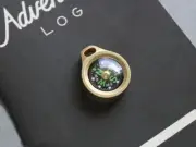 DIY Portable Brass Compass for Outdoor Camping Travel EDC Tool Necklace Pendant