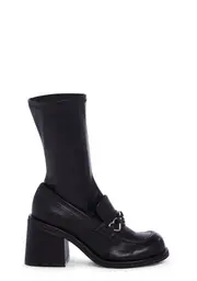 [Sugar Thrillz] Love So Deep Loafer Boots - Black