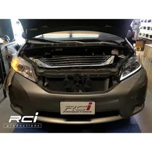 台灣 SONAR 製 TOYOTA SIENNA 11-14年 LED DRL 魚眼大燈組