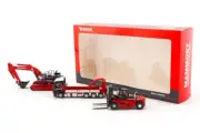 IMC 410106 Mammoet Construction Set w/Excavator, Flatbed & Forklift 1/87 HO MIB