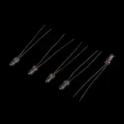 50Pcs 3mm 12V Edison Miniature Neon Indicator Lamp Incandescent Lightbulb CR