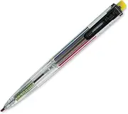 Pentel Arts 8 Colour Automatic Pencil, Assorted Accent Clip Colors, 1 Pack (PH158BP)