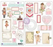 Prima Marketing - Love Notes Collection - Chipboard Stickers