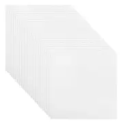 6x6" Canvas Boards for Painting, 24Pack 100%Cotton Blank Canvas Panel, White