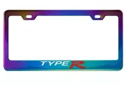 Neo Chrome License Plate Frame For Type R