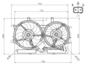 Fits Audi A4 A5 Q3 A6 Q5 A7 Allroad Porsche Macan Engine Cooling Fan AST