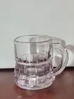 Vintage Pink Purple Hue Federal Glass Shot Glass Miniature Mini Mug