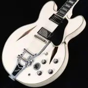 Epiphone Shinichi Ubukata ES-355 Custom Bigsby ver.02 Classic White From JAPAN