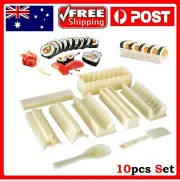 DIY Sushi Maker Making Kit Rice Roller Mold Beginners Homemade Kitchen Tool Set