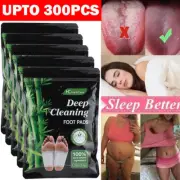 10-300Pc Detox Foot Patches Pads Body Toxins Feet Slimming Deep Cleansing Herbal