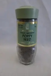 Vintage McCormick Spice Bottle - Poppy Seed 2.12 oz