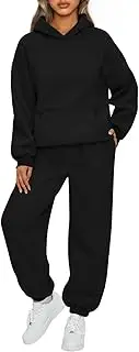 [Generic] Womens 2 Piece Outfits Lounge Hoodie Sweatsuit Sets, Sweatsuit Sets Oversized, Matching Sweat Sets for Women