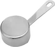 PRETYZOOM 1Pc Stainless Steel Sauce Spoon Ergonomic Kitchen Measuring Spoon for Cooking Spoon for Sauces Food and More