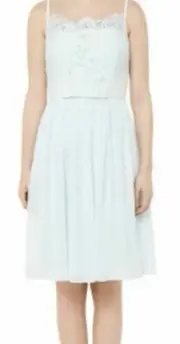Ted Baker London Women's Mimee Lace Bodice Midi Dress, Mint, Size 0