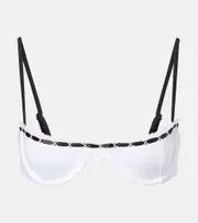 [Same] Same Broderie anglaise bikini top AU 14 white