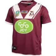 Manly Sea Eagles NRL ISC Home Jersey Adults Size Small ONLY! 6
