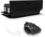 Rechargeable Snap-In Xbox One Controller 1200 maH Battery Pack with 3ft USB Charging Cable for Xbox One Controllers, Black