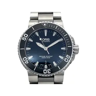 【久大御典品】ORIS 豪利時錶 男錶 Aquis系列 盒證齊全 保證原廠真品 43mm 機械錶 編號:S6395