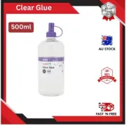 Clear Glue 500ml Material: Polyvinyl alcohol (PVA), propanediol and water