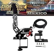 Obokidly Upgrade 3-IN-1 USB Handbrake Clamp Support G29 Compatible With PS4 PS5 + PC For SIM Racing Games Logitech G29 LFS DIRT RALLY BLACK