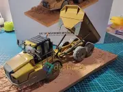 Caterpillar Cat 745 Weathered Articulated Truck 1/50 By Diecast Masters 85704