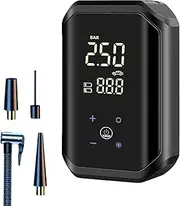 Mini Air Pump | Bike Tires Inflator - Lightweight Electric Air Pump for Automotive and Bike Tire Motorcycle Maintenance