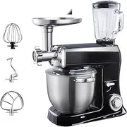 Electric Stand Mixer for Baking 6 Speeds with Pulse Function Food Mixer with 7.5L Stainless Steel Mixing Bowl, Dough Hook, Wire Whip & Beater Optional Accessories Juicer, Meat Grinder 1500W (Size : M