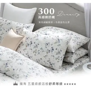 鴻宇 美國棉300織 床包枕套組 床包被套四件組 美國棉 賽蘿美 台灣製2323