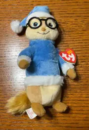 TY Beanie Babies Simon Christmas Blue - withTags