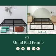 Bed Frame Queen Double Single King Mattress Base Metal Platform Zinus QuickLock