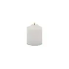 Pure Homeware Ellipse LED Church Candle White 7.5x12.5cm