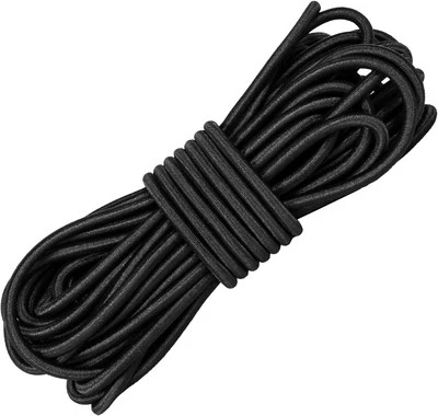 Strong Elastic Bungee Shock Cord, 32ft 5/32" (4mm) Stretch String Rope, Marin...