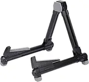 A Frame Guitar Stand - Adjustable Folding A Shape Stand for Acoustic Instrument - String Instrument Accessories, Stable Floor Guitar Holder for School, Studio, Stage