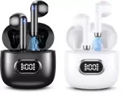 Wireless Headphones TWS Earbuds Bluetooth Stereo Headset for Galaxy A32 5G